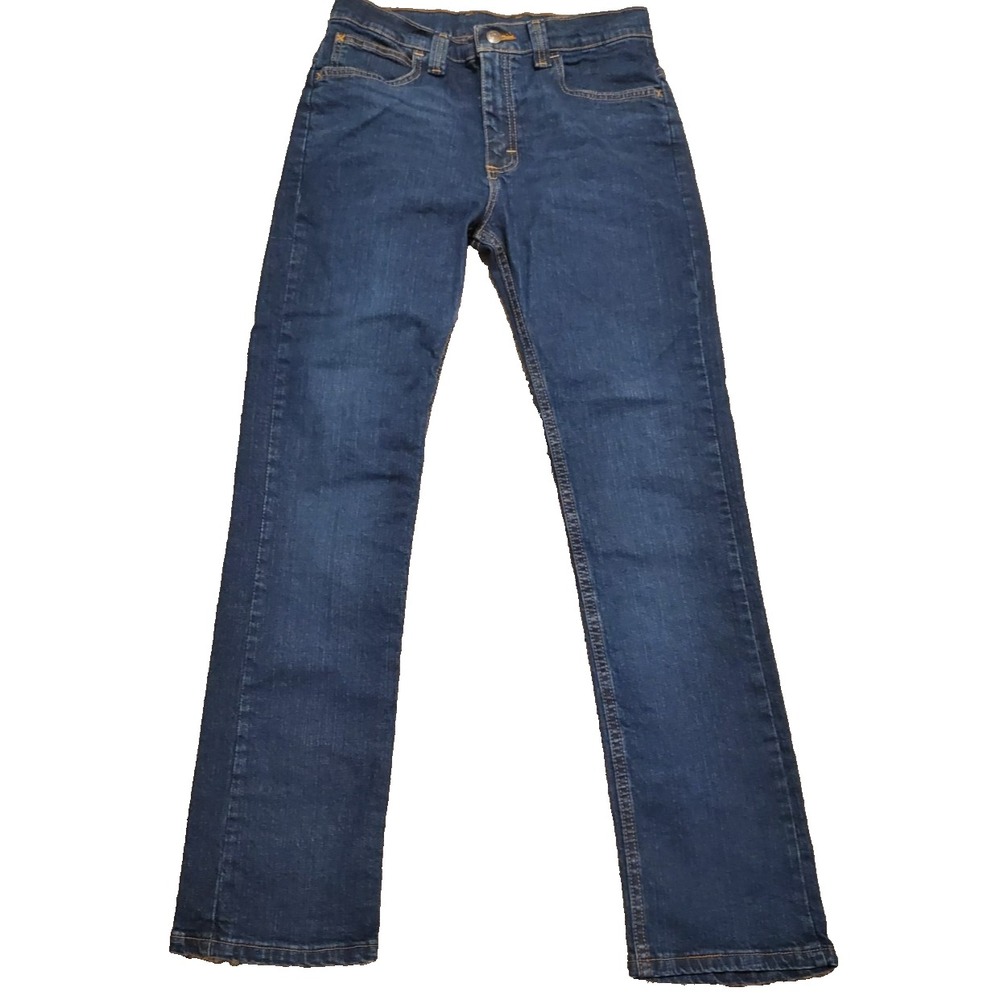 Wrangler Boys Jeans‎ Size 16R Adjustable Waist Dark Wash G5SBWTT